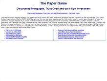 Tablet Screenshot of papergame.com